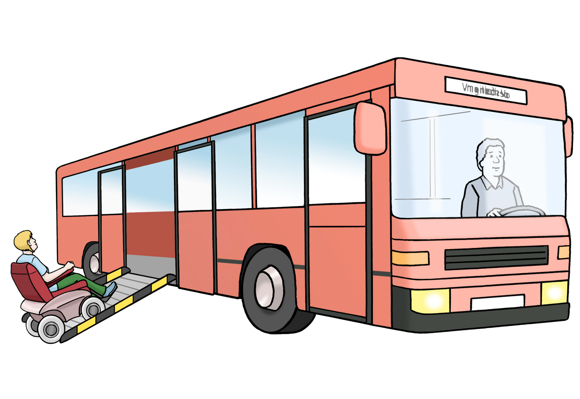 Piktogramm Bus