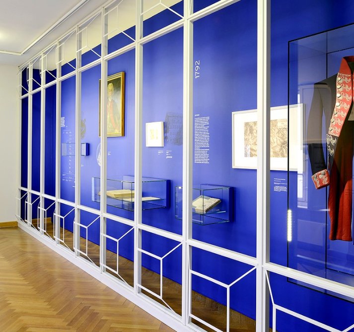 Ausstellungsraum zu Kindheit und Jugend Heinrich von Kleists ©Horst Drewing