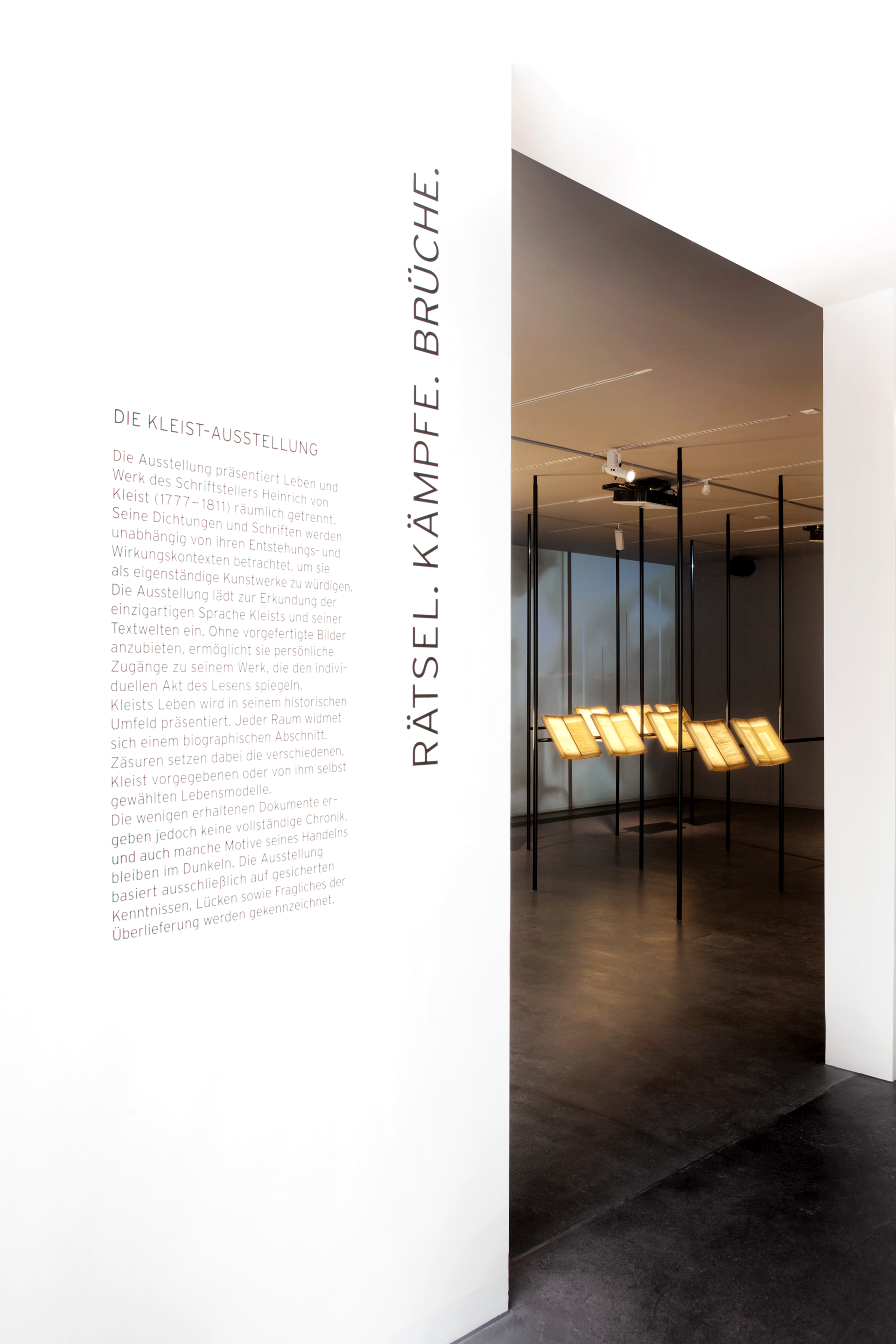 Eingang in die Dauerausstellung 