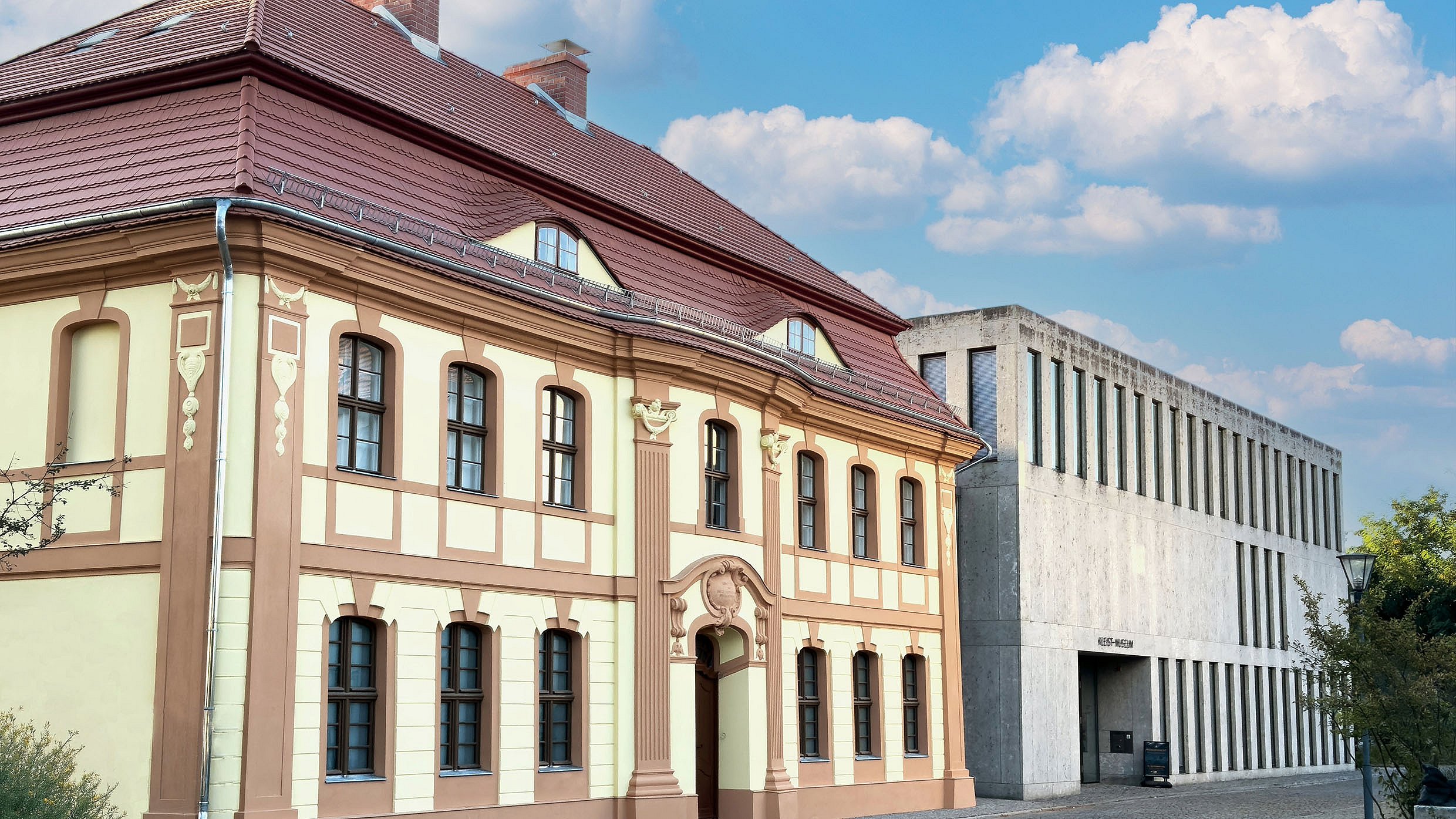 Alt- und Neubau des Kleist-Museums ©Stiftung Kleist-Museum