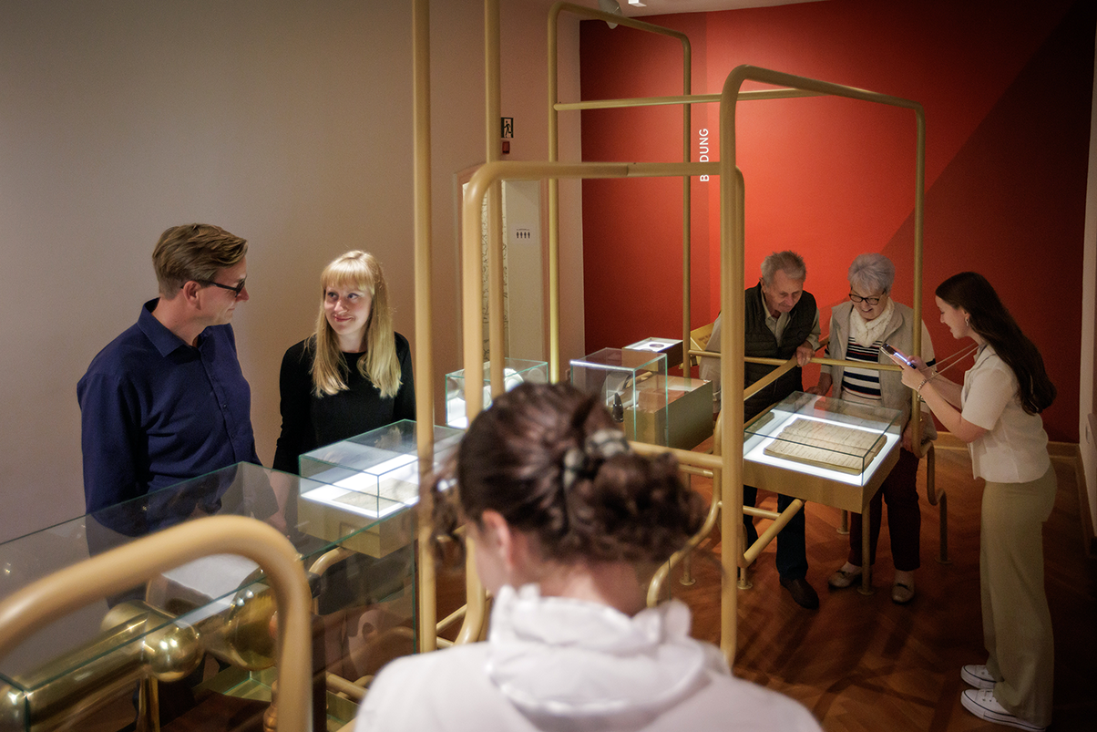 Ausstellungsraum zur Studienzeit Heinrich von Kleists ©Gordon Welters