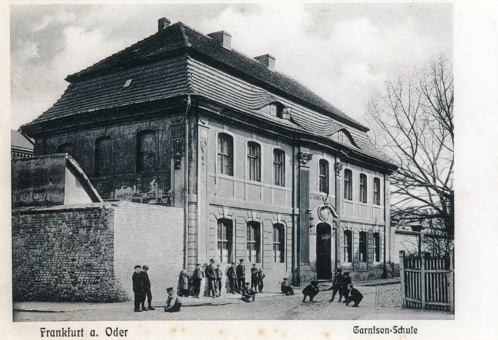 Garnisonschule Frankfurt an der Oder im Jahr 1900 ©Stiftung Kleist-Museum